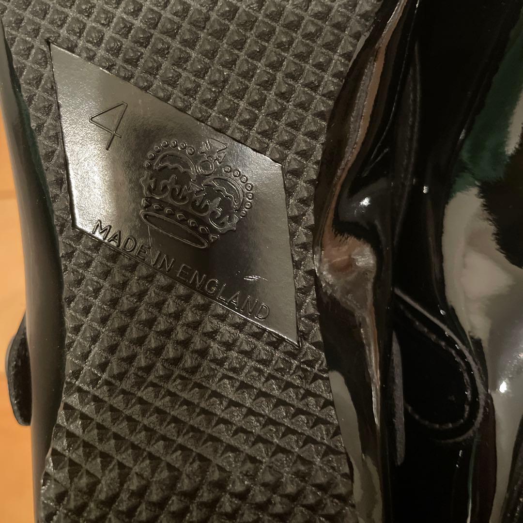 クラウン　Nimes 別注　エナメル　ストラップシューズ　crown