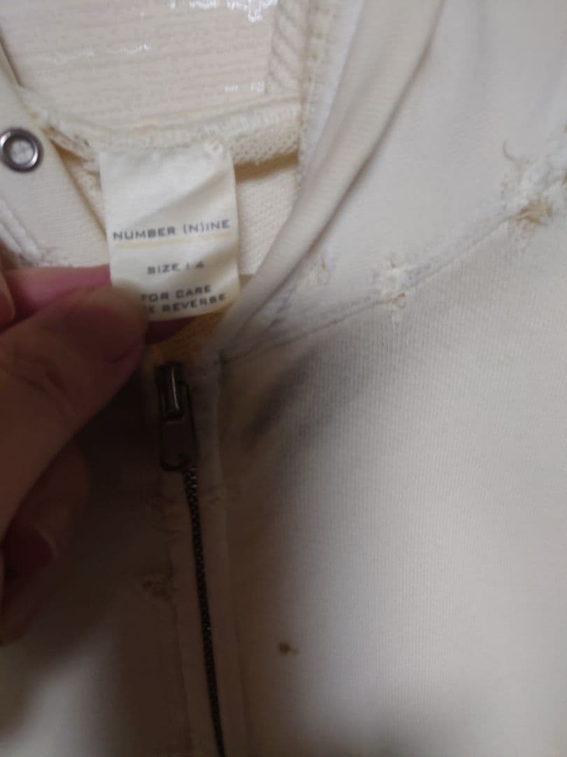 Number（n）ine modern age期　パーカー　キムタク着