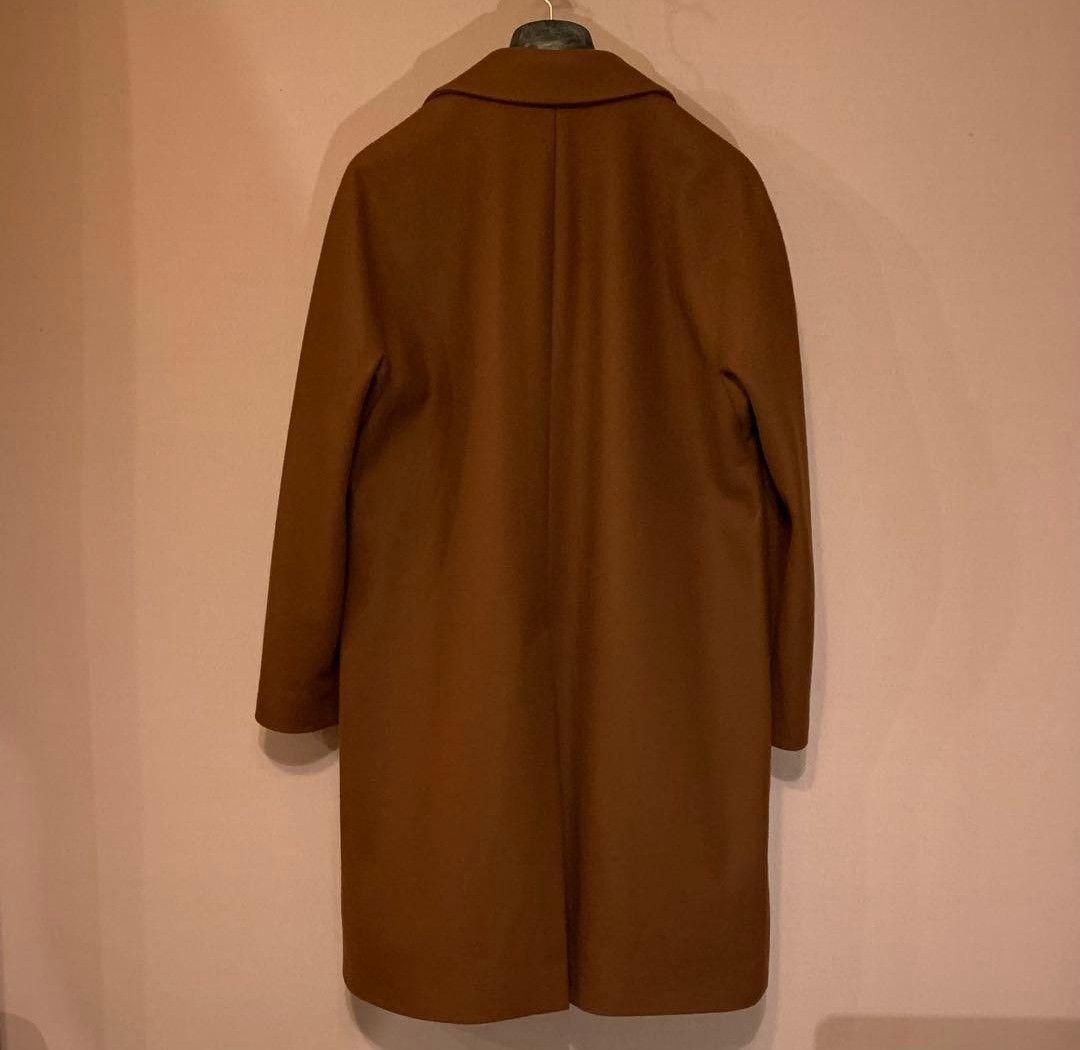 hevo イーヴォ チェスターコート 46 CONVERSANO 茶 ブラウン