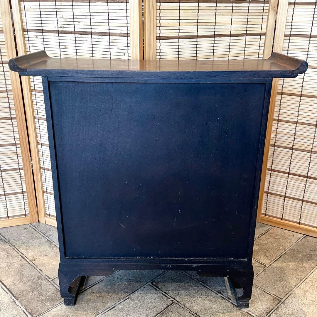 古美術 李朝家具 薬箪笥 ヤクジャン 引き出し 戸棚 レトロ 木製 アンティーク