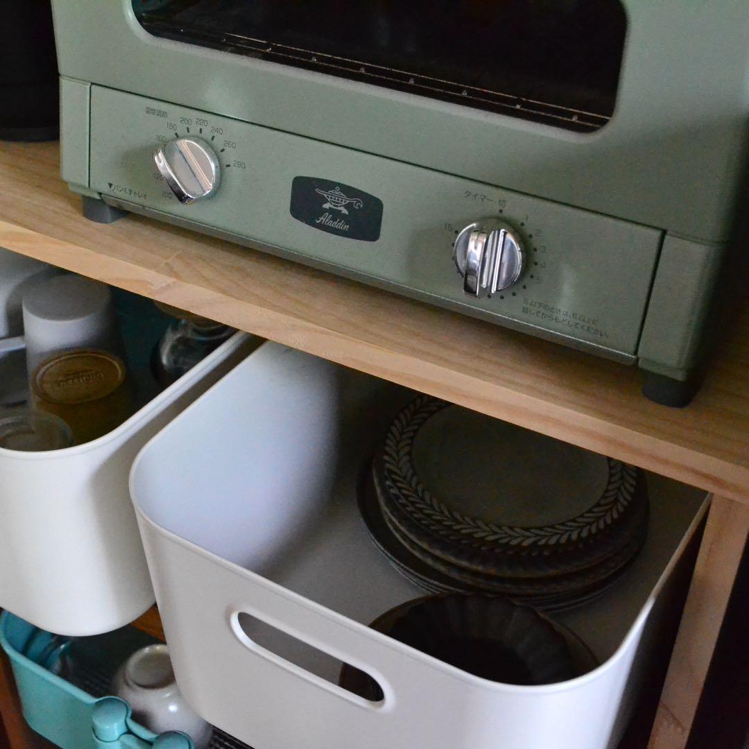 luckページ　コの字棚 サイズオーダー品