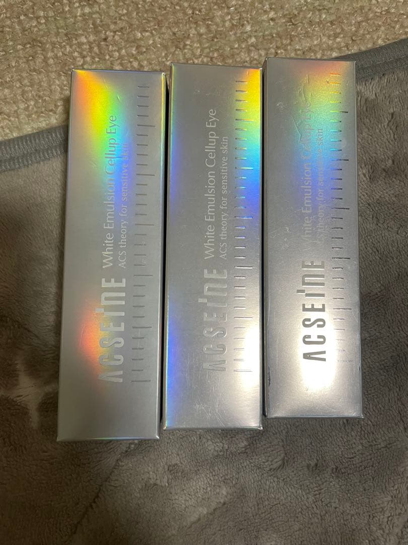 148. ３本セットアクセーヌ　ホワイト エマルジョン セルアップアイ