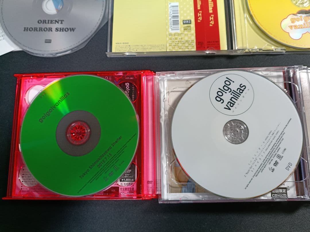 go!go!vanillas シングル 初回限定盤 コンプリート セット
