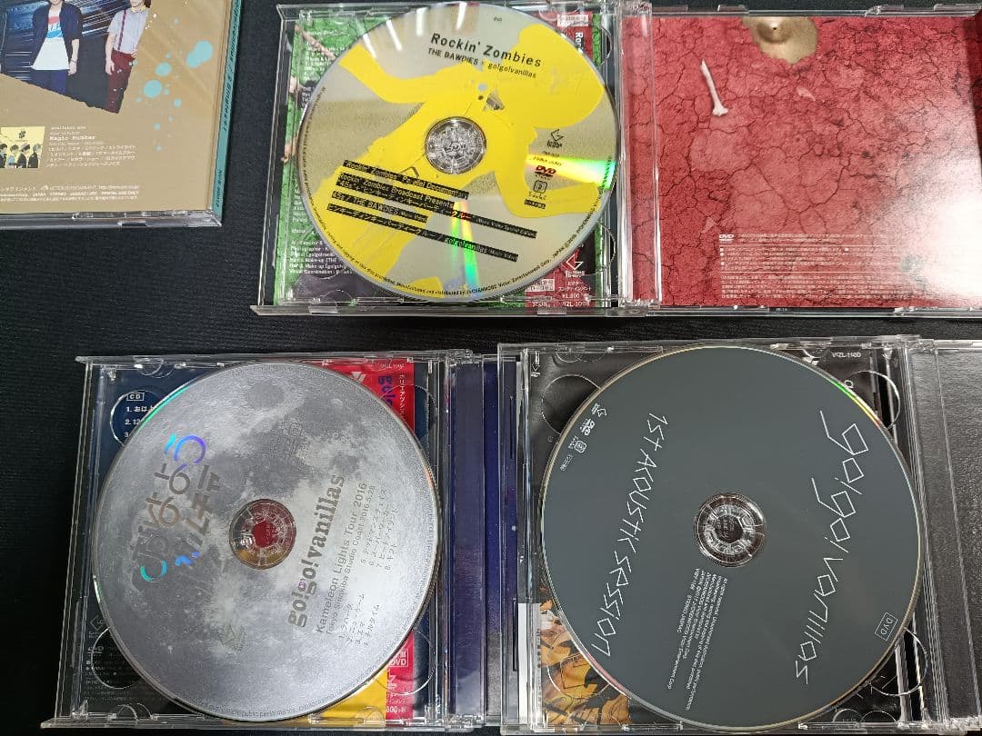 go!go!vanillas シングル 初回限定盤 コンプリート セット