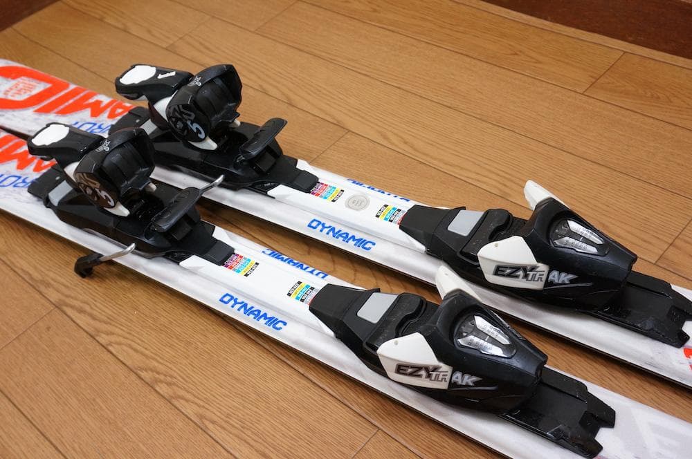 メンテ済 130cm 靴23.5cm DYNAMIC 子供用スキーセット