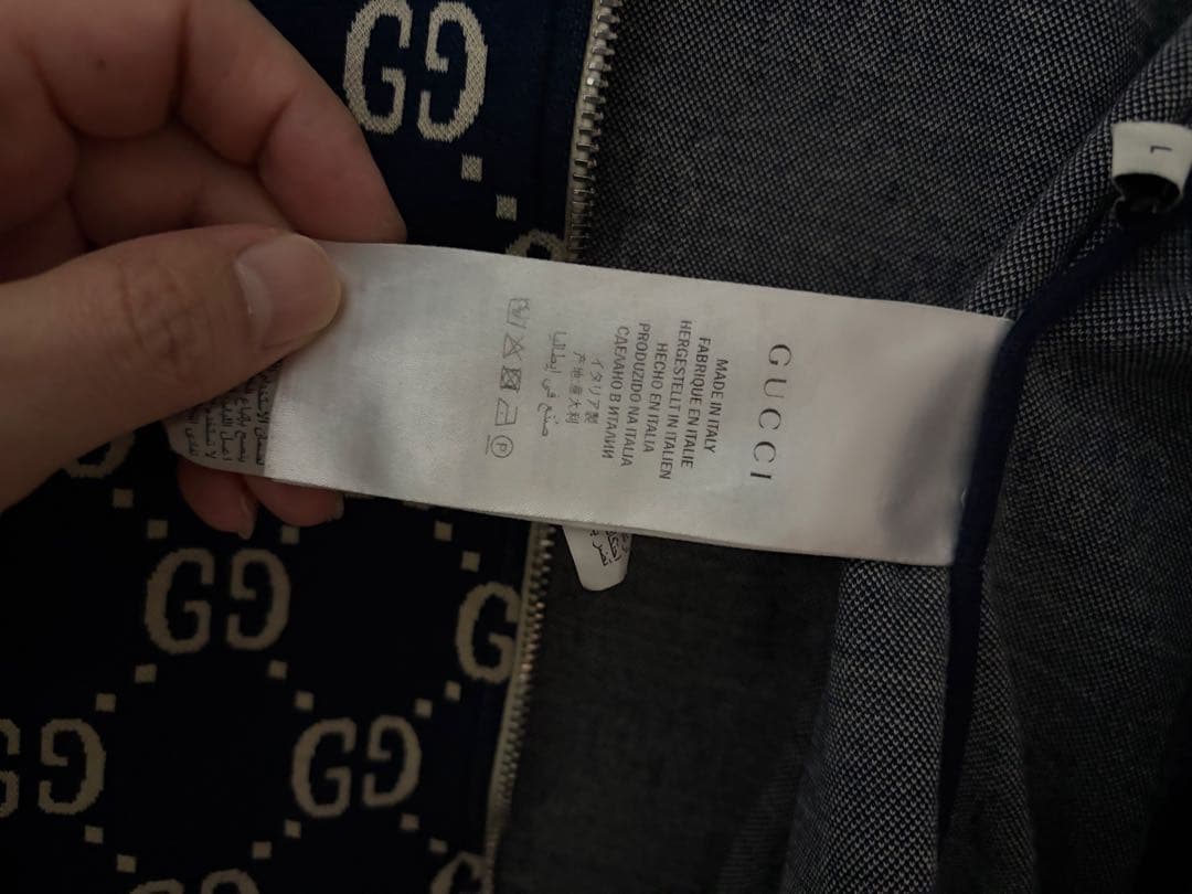 GUCCI ジャージ L GGロゴ　L