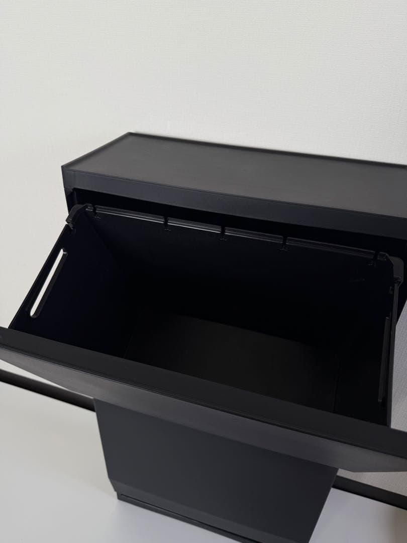 【ラッコちゃん】SOLOW 分別ストッカー ゴミ箱 薄型 2段 45L