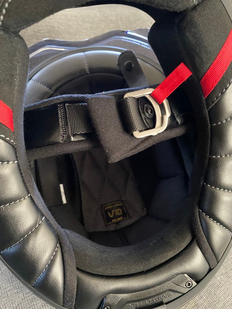 HJC v10 Lサイズ 極美品 ほぼ未使用 フルフェイス ヴバイク用品 おまけ