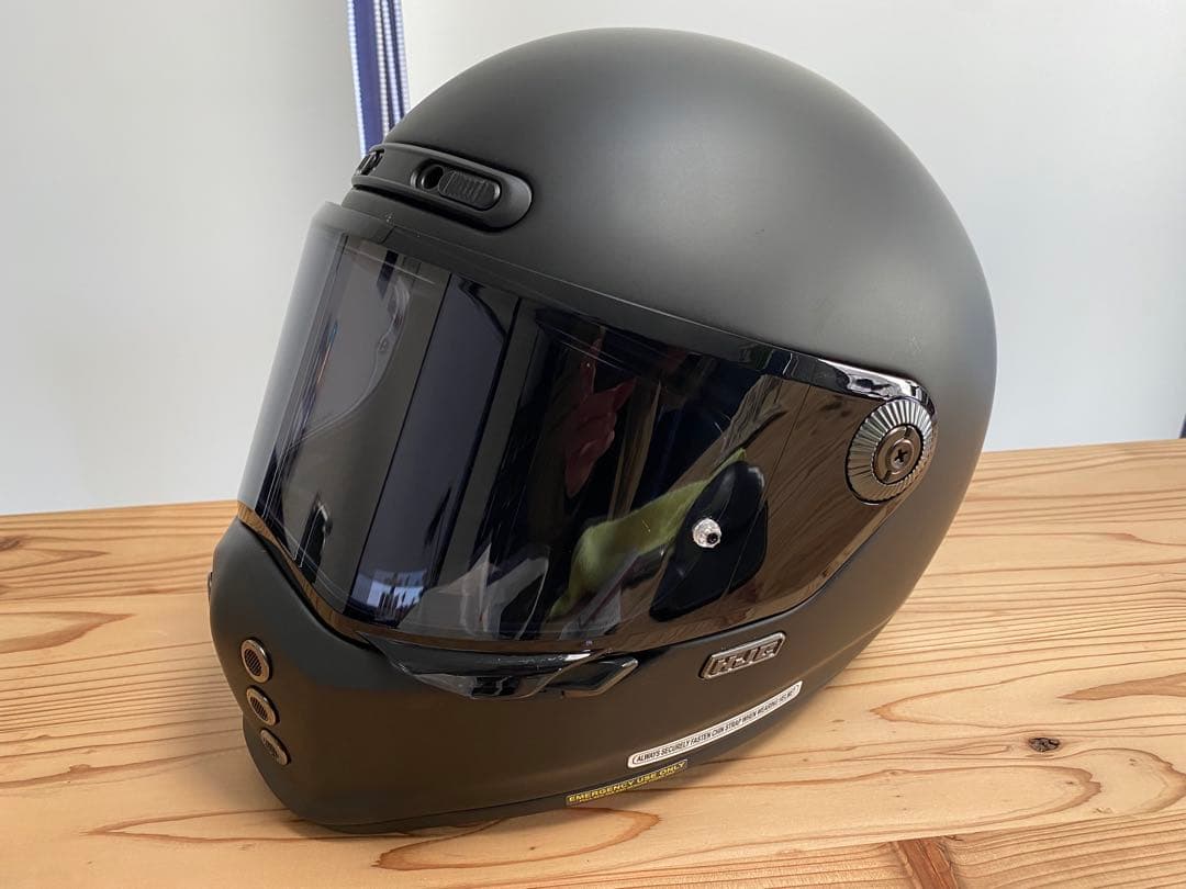 HJC v10 Lサイズ 極美品 ほぼ未使用 フルフェイス ヴバイク用品 おまけ