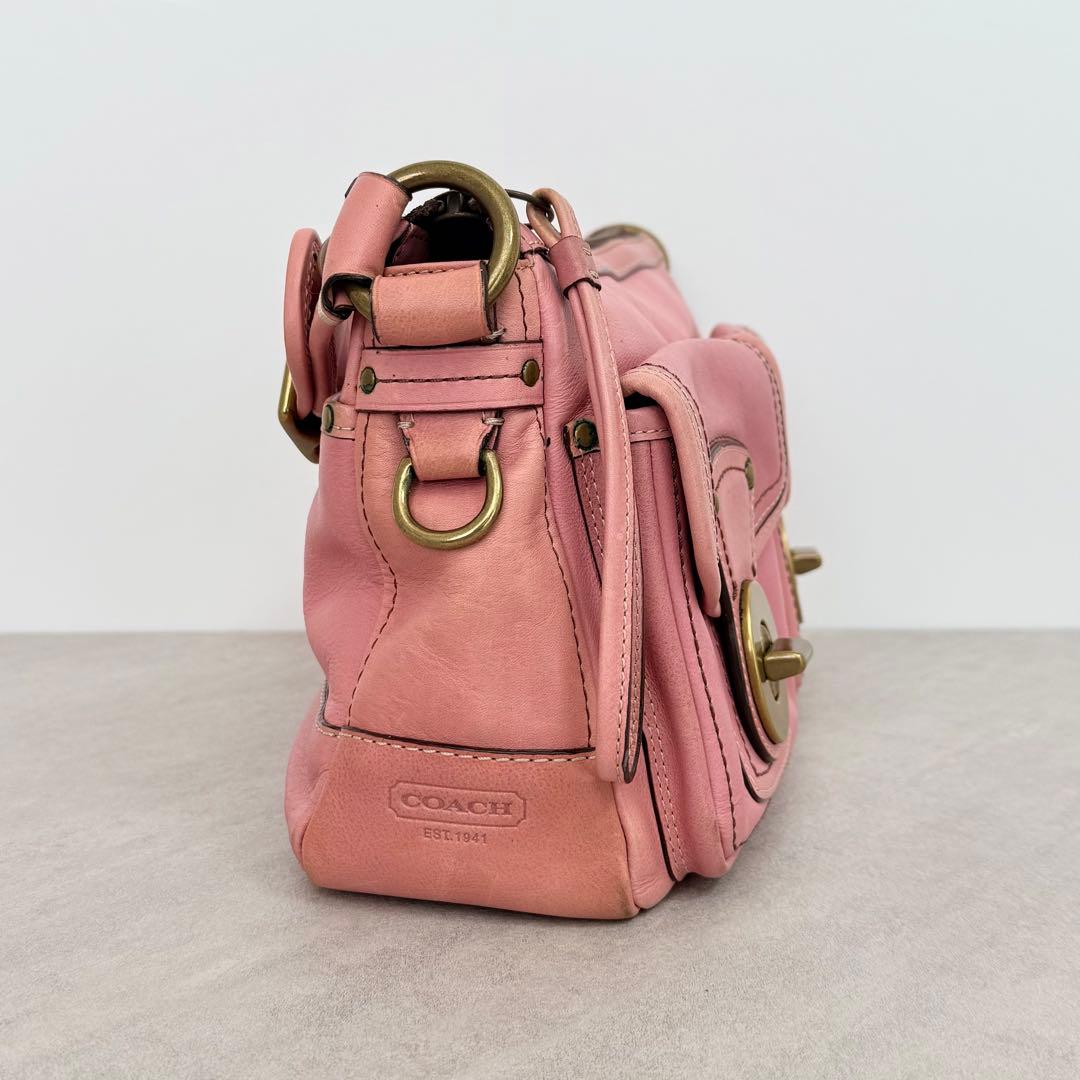 バッグ Coach Legacy 65th Turnrock Shoulder Bag