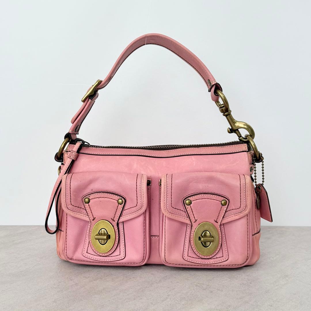 バッグ Coach Legacy 65th Turnrock Shoulder Bag