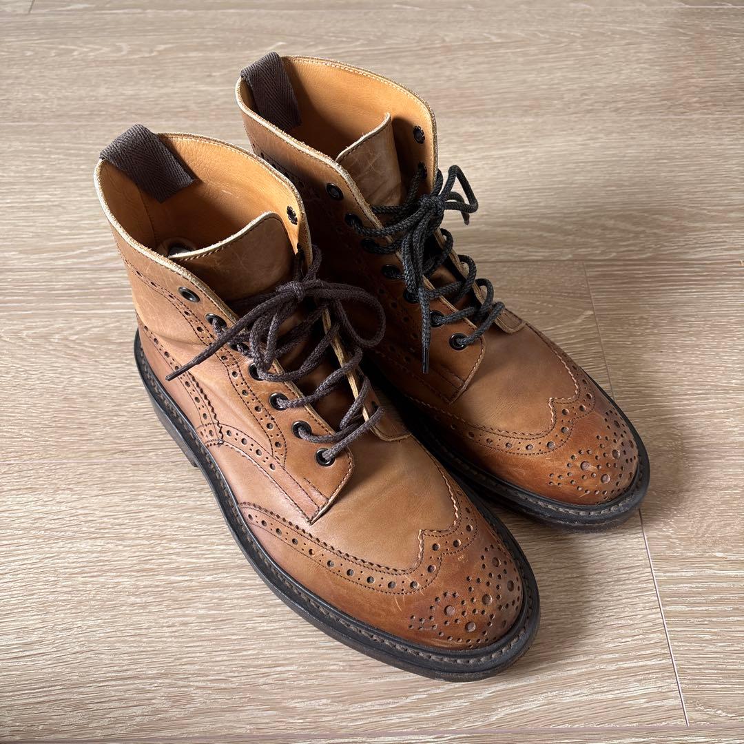 Tricker's ブラウンブーツ