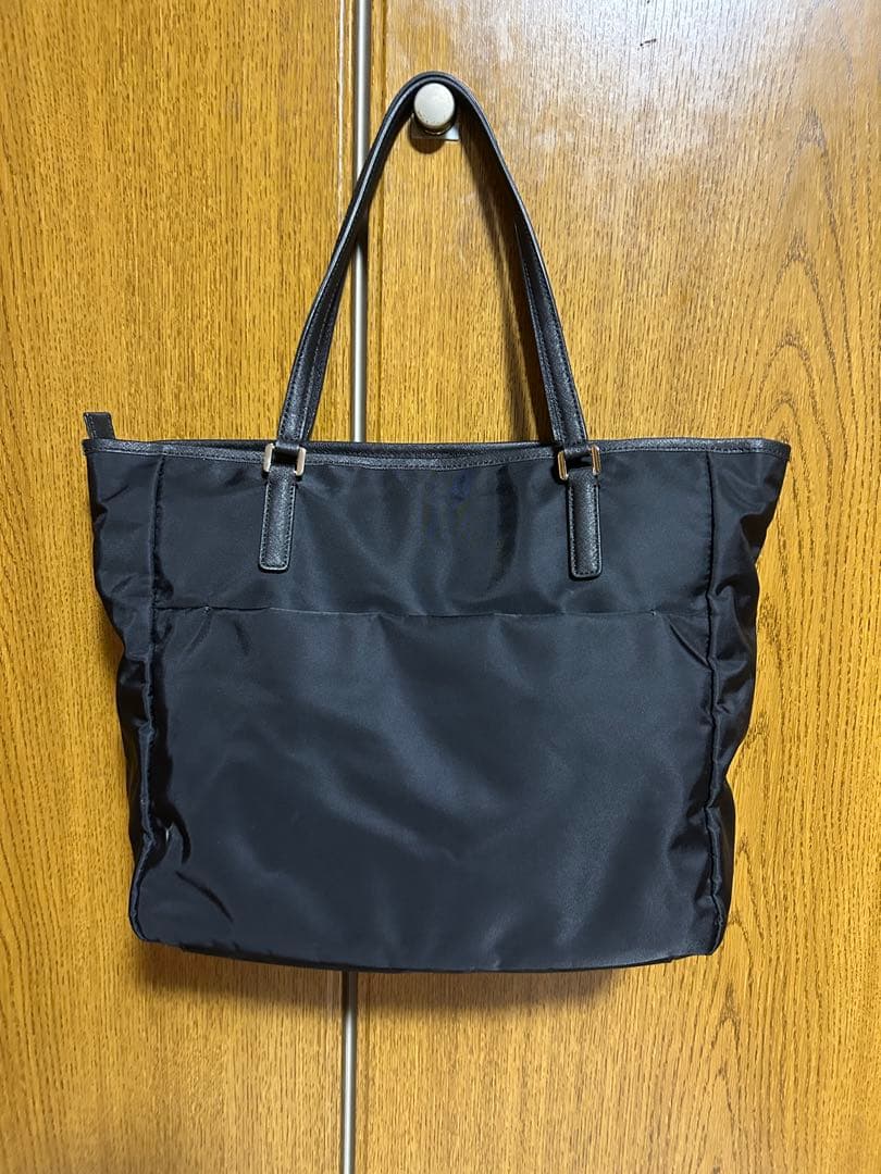 【美品】アニエスベー　ブラック ナイロン ビジネスバッグ