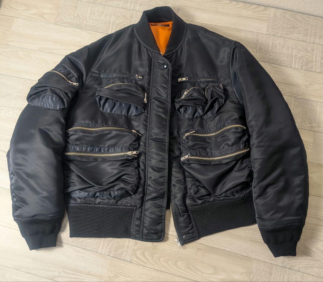 MYNE MA-1 ジップ　ミハラヤスヒロ mihara yasuhiro