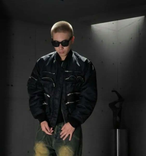 MYNE MA-1 ジップ　ミハラヤスヒロ mihara yasuhiro