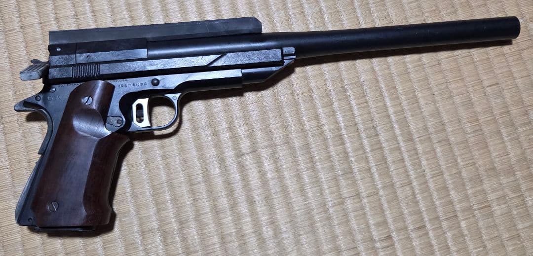 マルゼン APS-1 ドミネーター 木製グリップ 、トリガー変更？