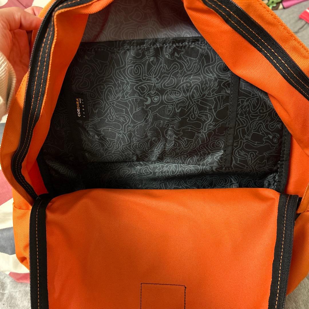 新品　トイマシーン　TOY MACHINE リュック　オレンジ