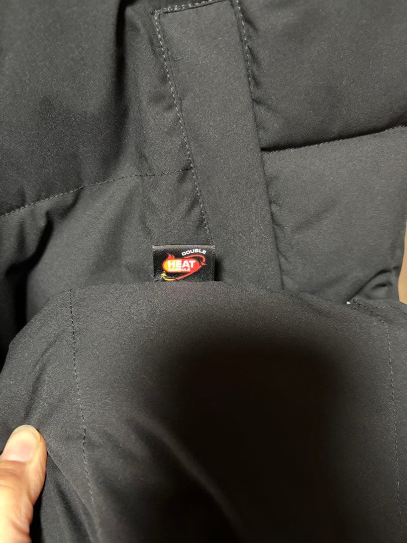 YONEX フード付きロングダウンコート ブラック Mサイズ