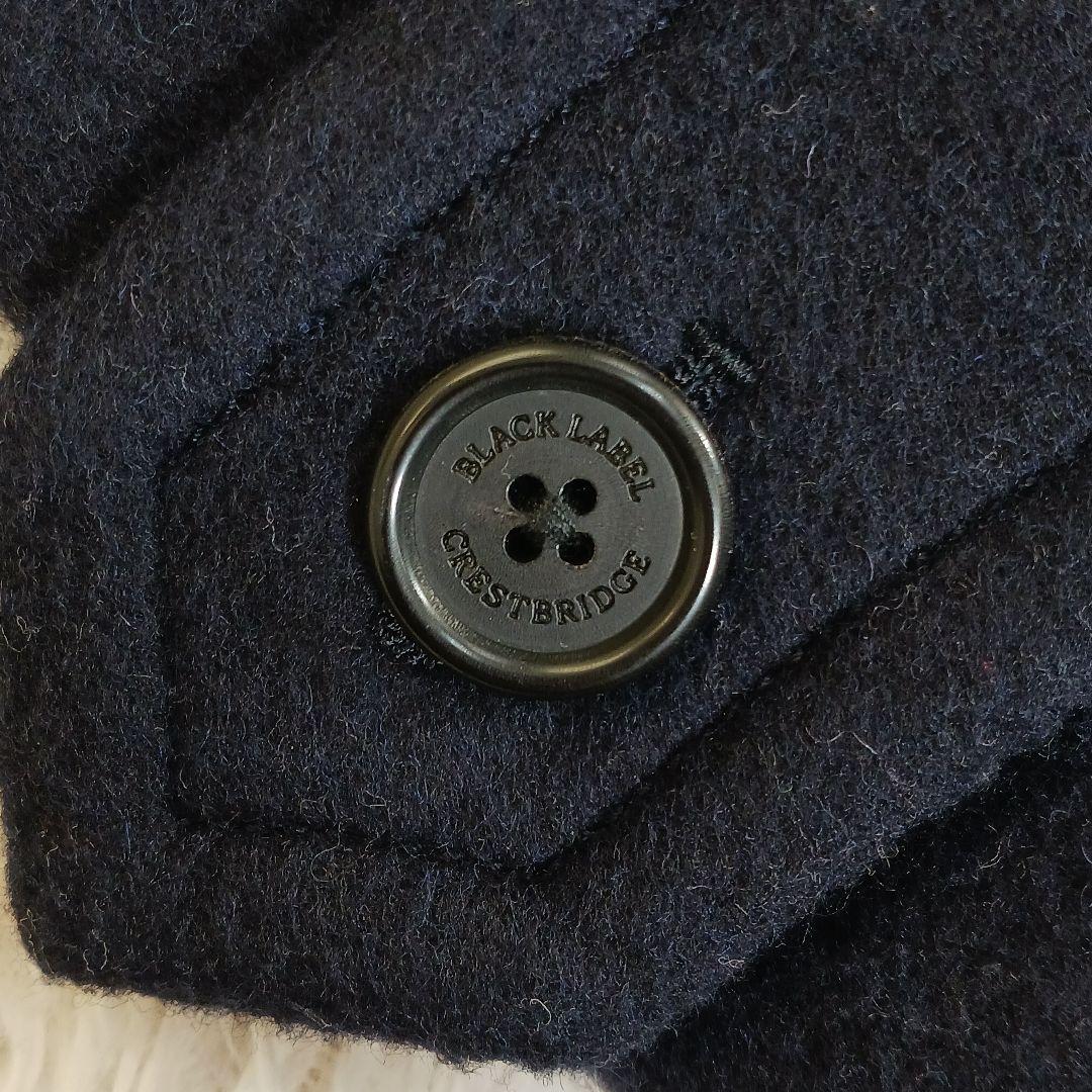 ✨美品✨ブラックレーベルクレストブリッジ ダッフルコート 濃紺 サイズM
