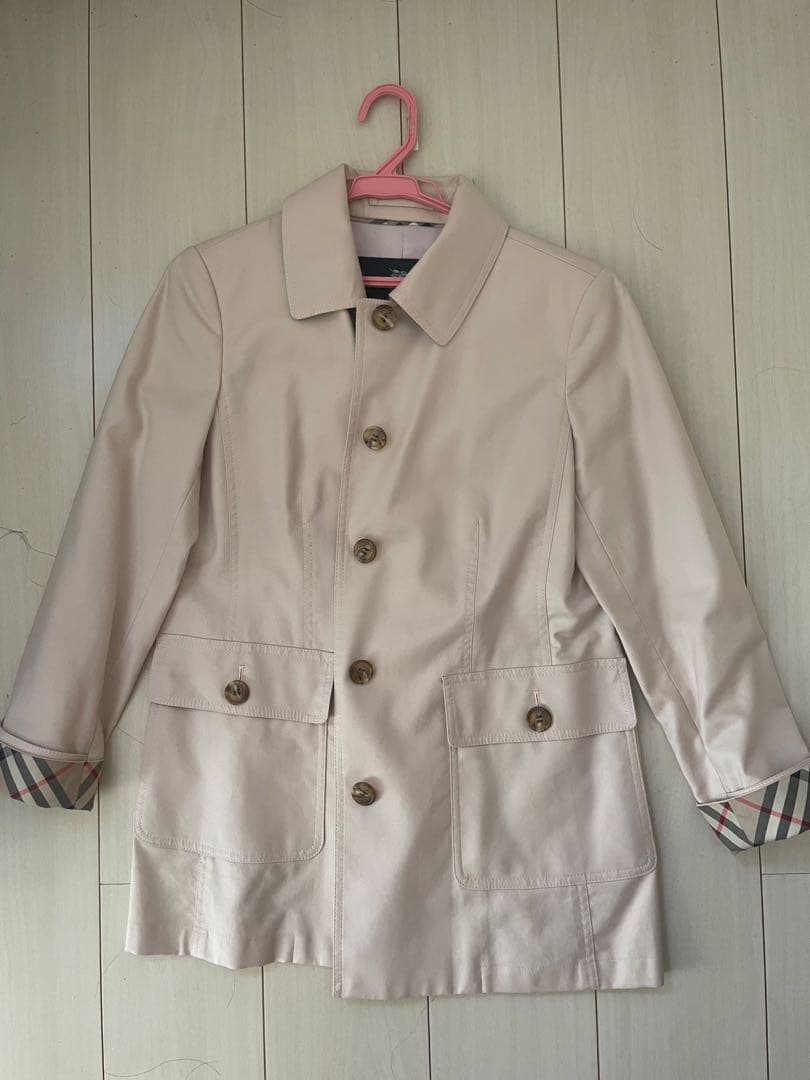 Burberry ピンクベージュ トレンチコート