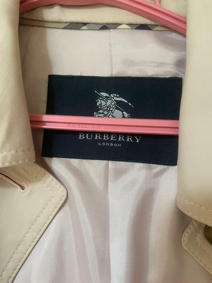 Burberry ピンクベージュ トレンチコート