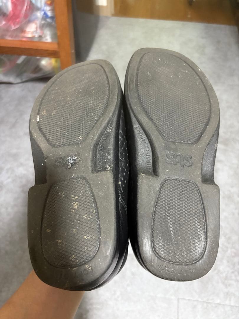 SAS モカシン　レザー　シューズ