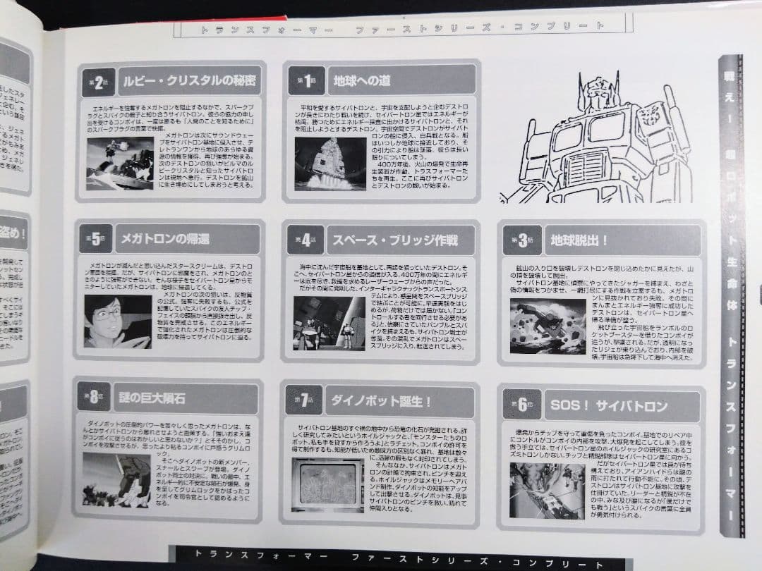 戦え!超ロボット生命体トランスフォーマーファーストシリーズ・コンプリート