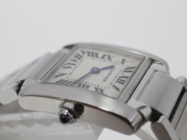 ▲鑑定済み Cartier カルティエ タンクフランセーズ SM