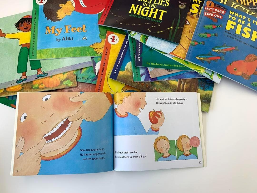 Let's Read and Find Out Science 絵本130冊