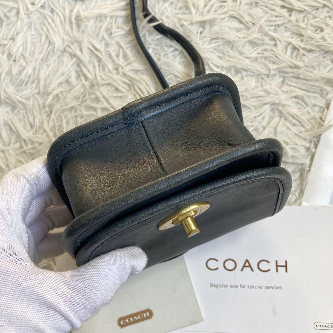 バッグ coach archive vintage old turn Lock