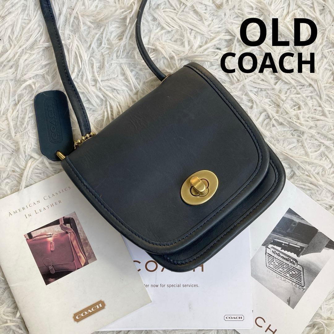 バッグ coach archive vintage old turn Lock