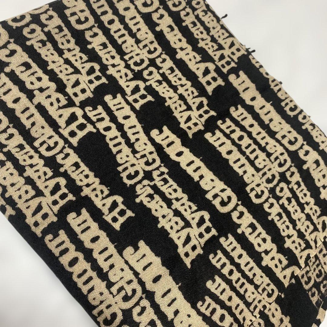 激レア✨ヒステリックグラマー TYPE LOGO 大判 ストール　ブラック　美品