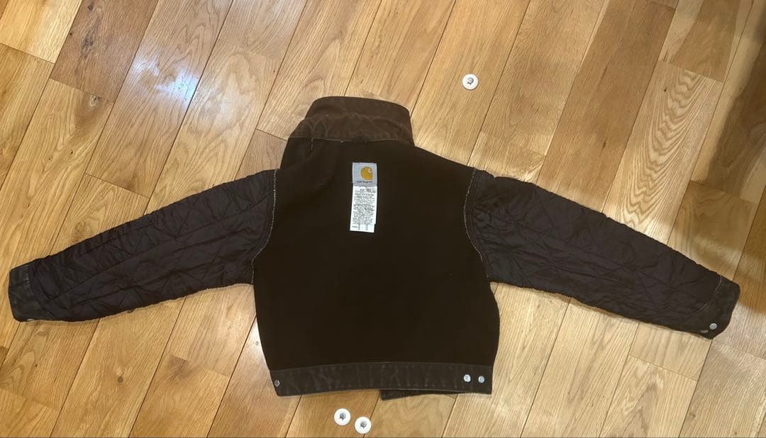 希少 kids carhartt デトロイトジャケット