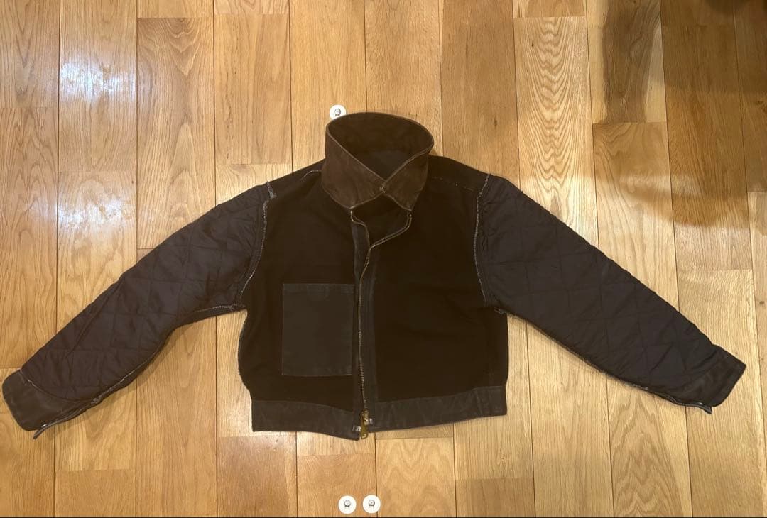 希少 kids carhartt デトロイトジャケット