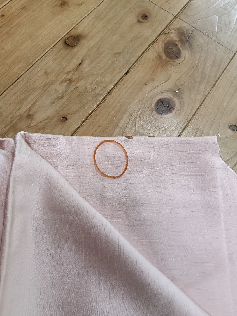 訪問着　未着用品　しつけ糸付き　暈し染め　金彩　お着物のみ