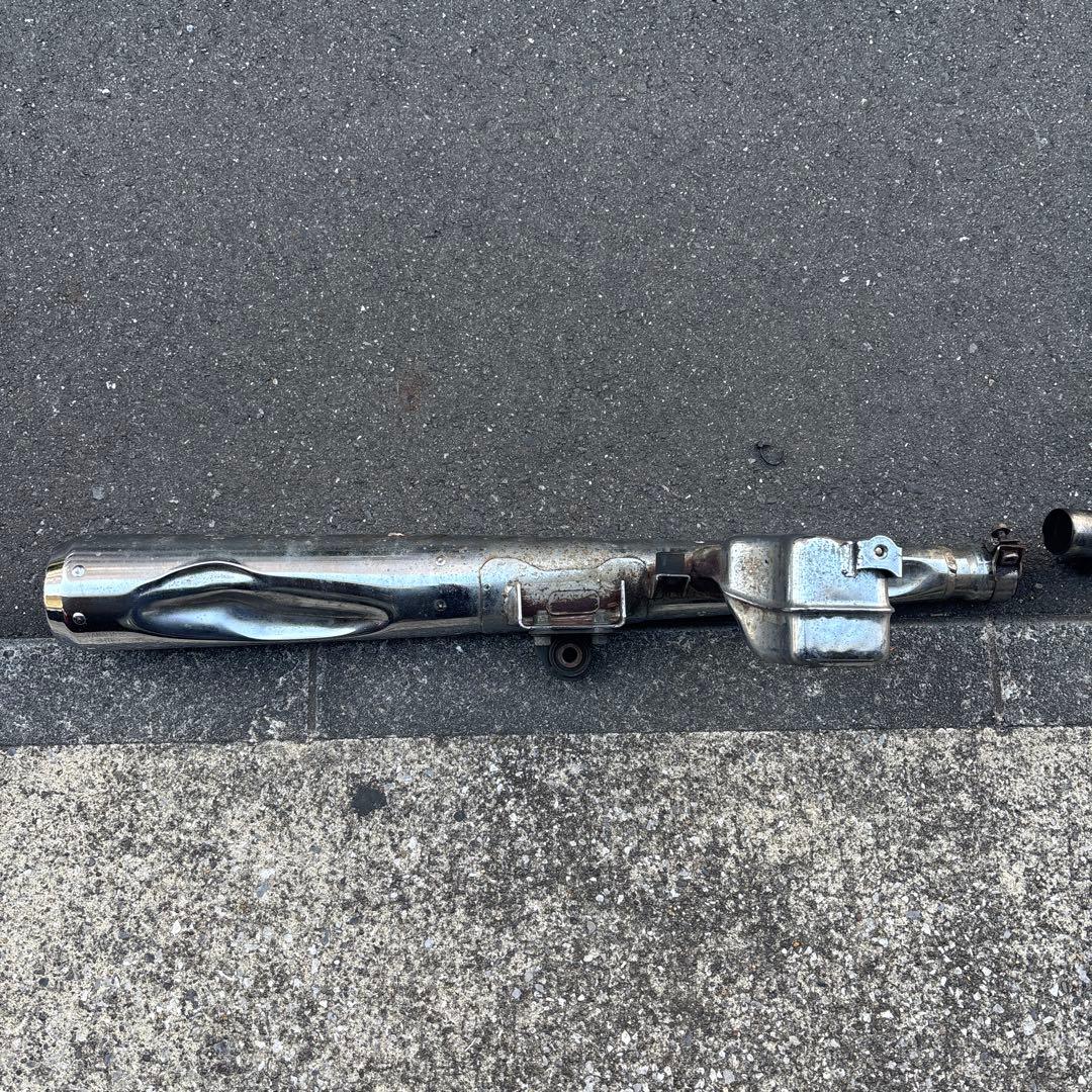 sr400 純正用マフラー　キャブ　3HTF