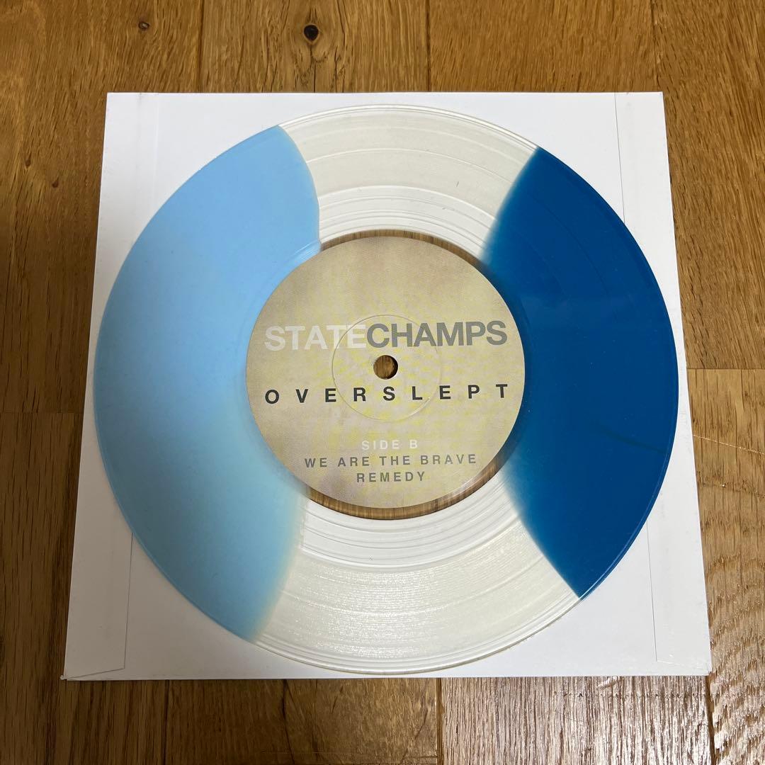 廃盤 State Champs Overslept 7inch Vinyl