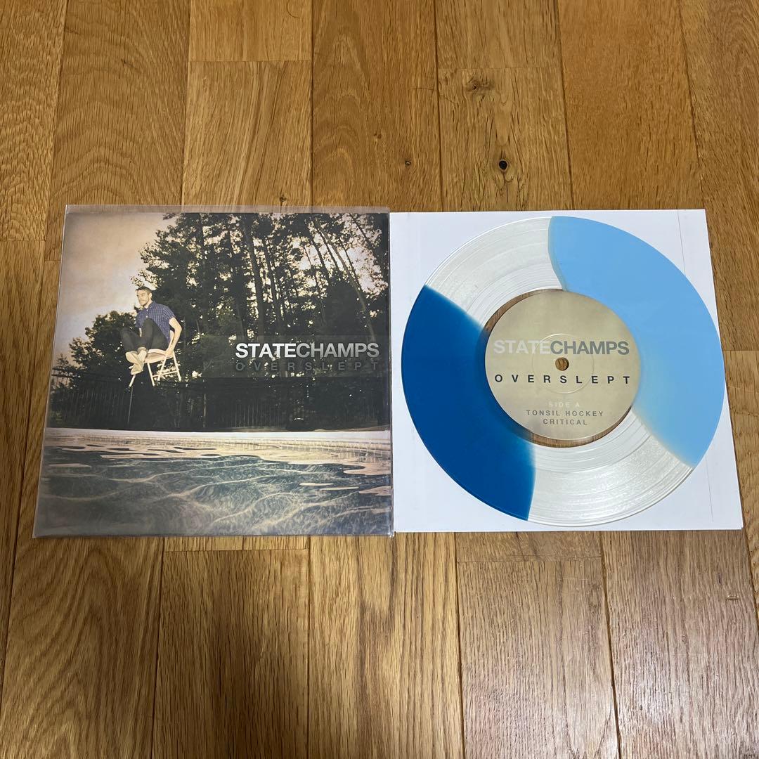 廃盤 State Champs Overslept 7inch Vinyl