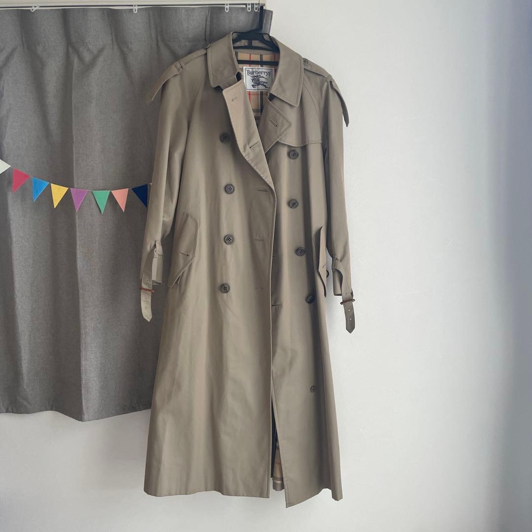 m*す様 Burberrys ベージュ トレンチコート