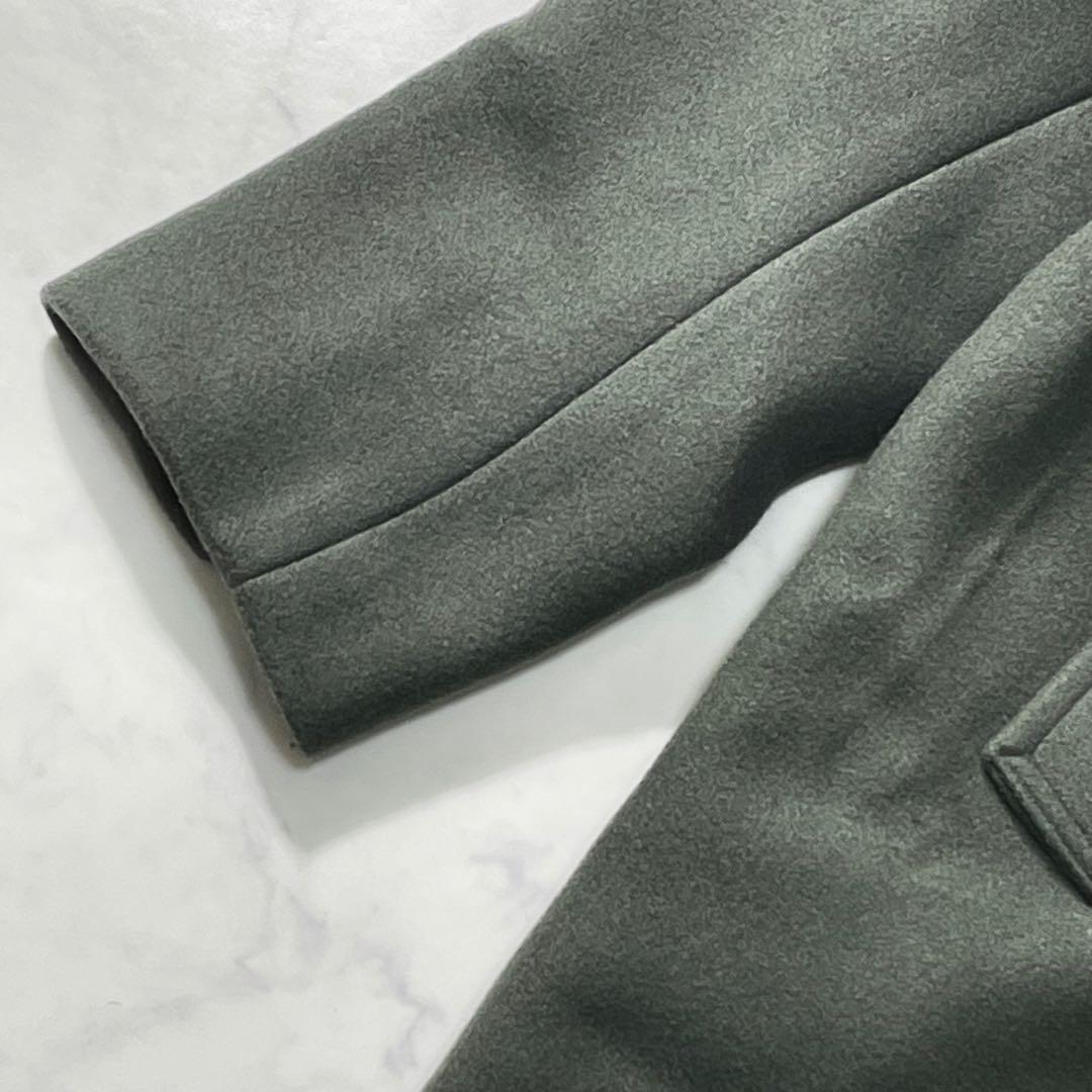 韓国 well done × mined ロングダブルブレスト チェスターコート