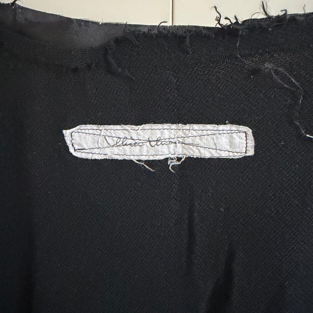 alice auaa コットンニット カットソー デザイナー着用 変形 ゴシック