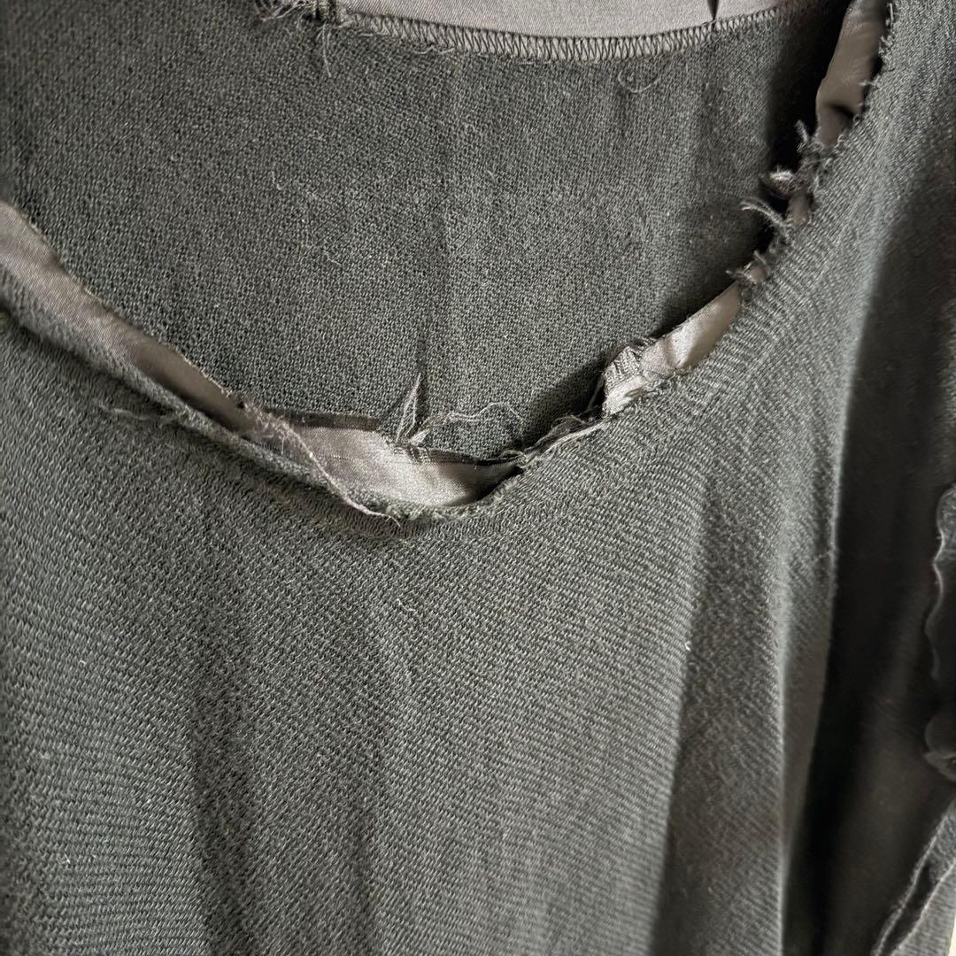 alice auaa コットンニット カットソー デザイナー着用 変形 ゴシック