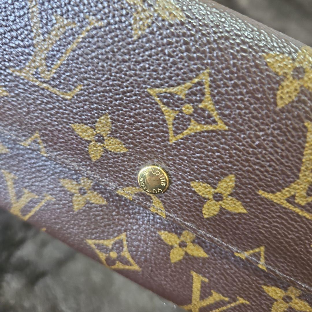 LOUIS VUITTON モノグラム 二つ長財布 カードポケット2枚