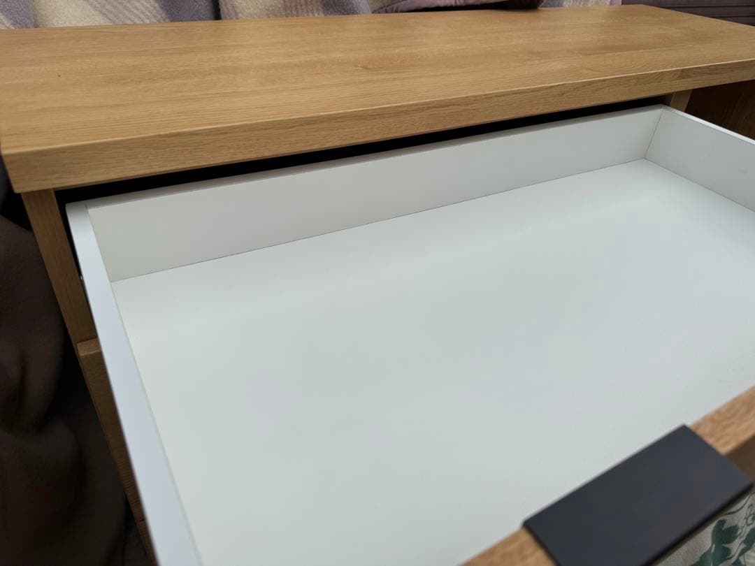 奈良発 NITORI キッチンカウンター エトナ120CT LBR