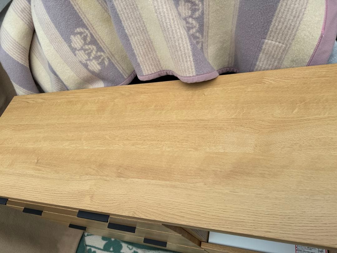 奈良発 NITORI キッチンカウンター エトナ120CT LBR