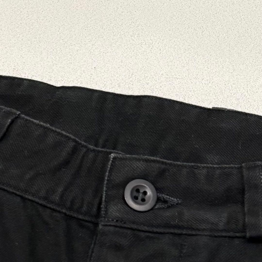 美品 オアスロウ M-52 ツータック アーミー チノ パンツ ブラック S 1