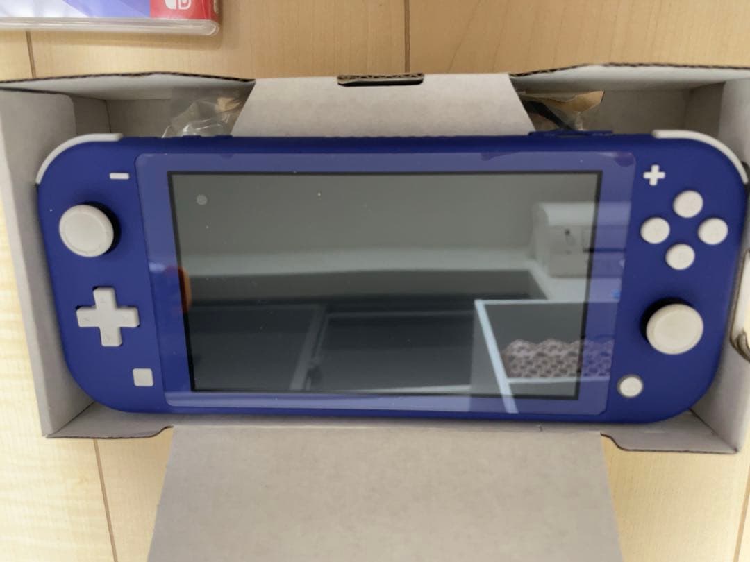 Nintendo Switch Lite ブルー ソフト付き