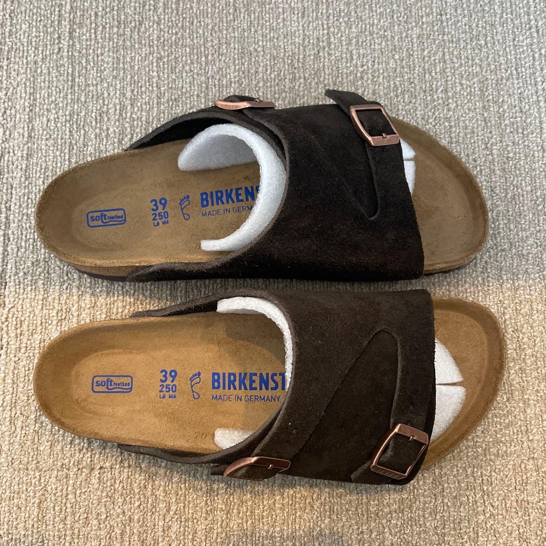 ビルケンシュトック チューリッヒ　スエードレザー 39