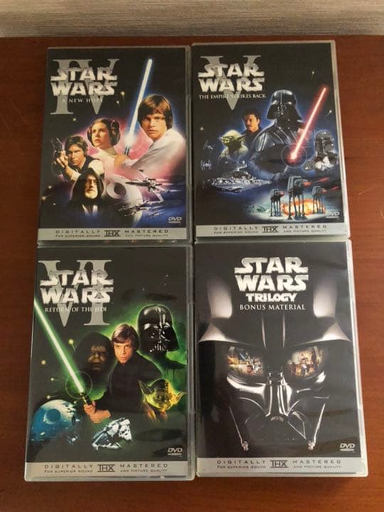 【初回限定生産、送料込み】スター・ウォーズ トリロジー DVD-BOX〈4枚組〉