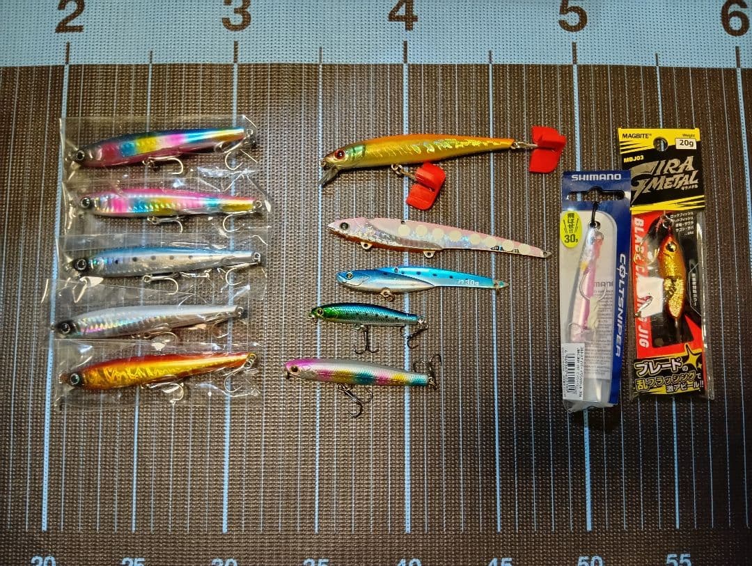 S*A様 ルアーまとめ売り　ワインド、ショアジギング、エギングなど　釣りセット